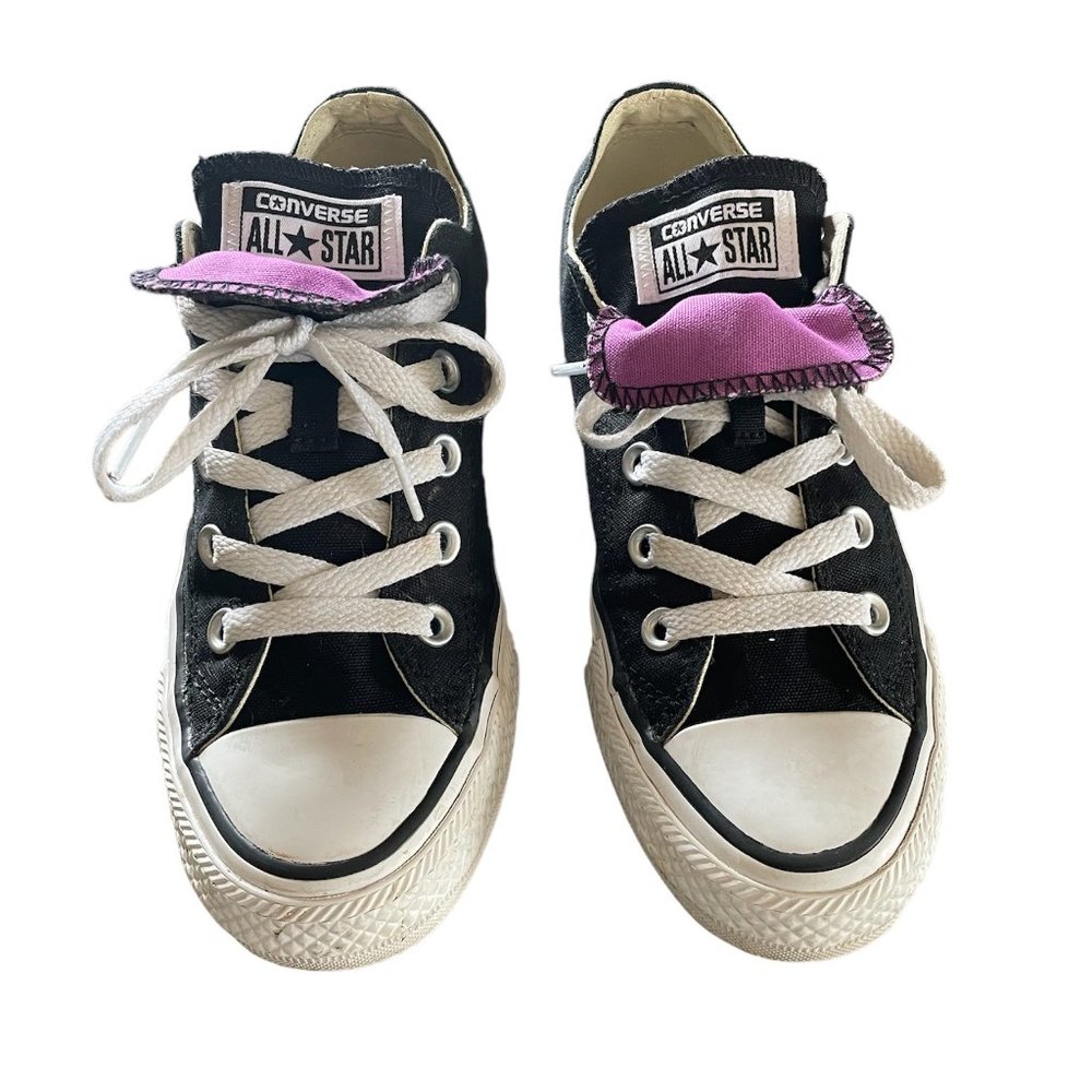 Converse Chuck Taylor All Star Classic Black White Shoe Low Top Sneaker Shoe